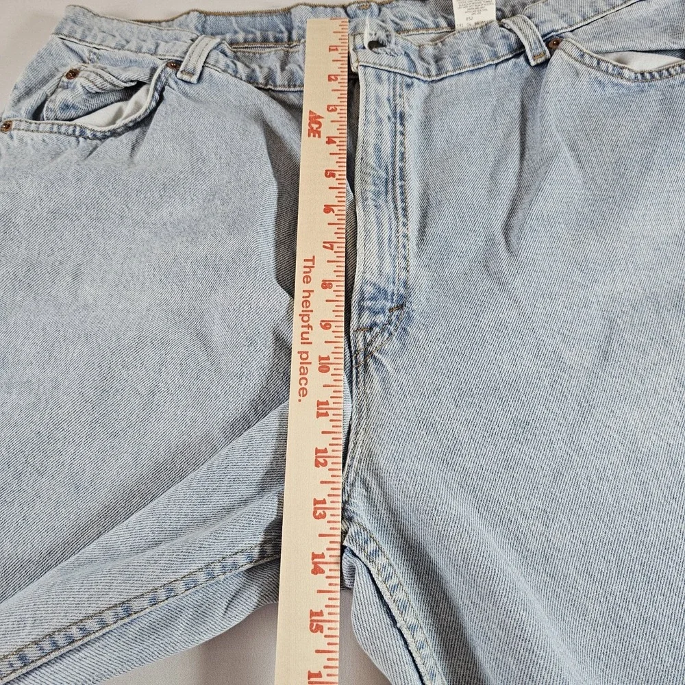Vtg Levi Orange Made In USA Tab 9922 Tapered Fit Size 20 MED Women's Jeans *READ